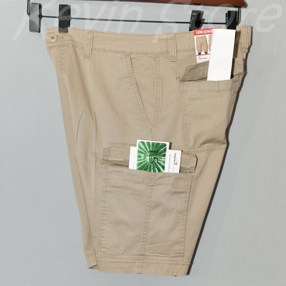 2 pairs , Tan , Gray Union Bay Men's Cargo Shorts.Price is for 2 - Picture 8 of 12